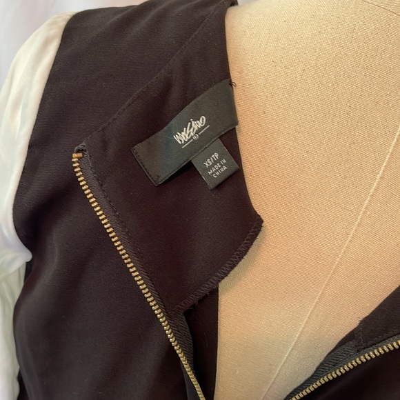 Black and White Swing Dress - Picture 6 of 7